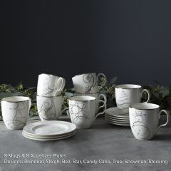 16-Piece Holiday Value Set